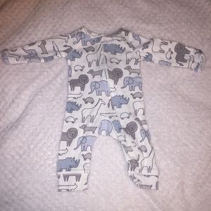 Animals print onesie